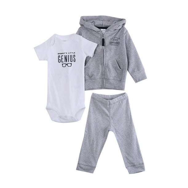 Toddler Baby Boy Outfits Hoodie Sweatshirts & Jeans Clothes Set Fall Winter 6 9 12 18 24 Months 